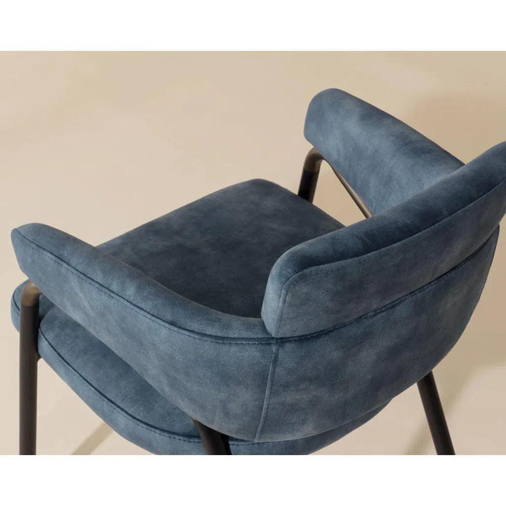 Sharqui Fabric Dining Armchair