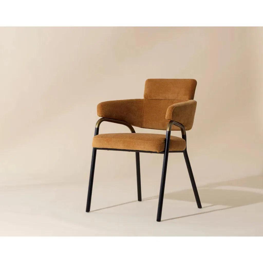 Sharqui Fabric Dining Armchair