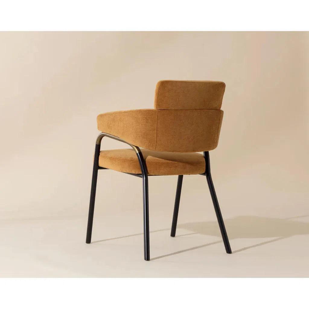 Sharqui Fabric Dining Armchair