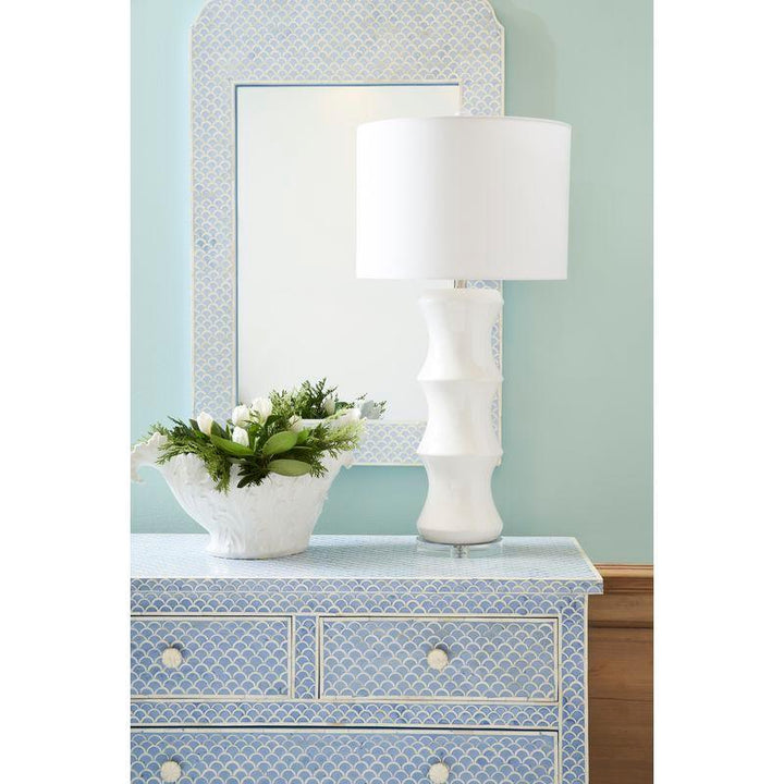Shelbourne Ceramic With Acrylic Base Table Lamp - LOOMLAN - Chelsea House - Table Lamps