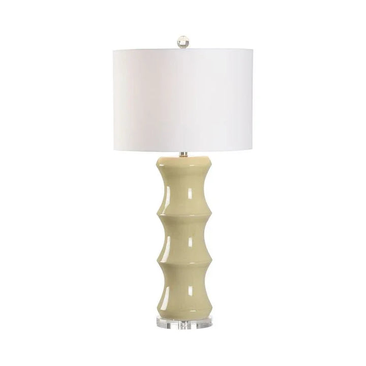 Shelbourne Ceramic With Acrylic Base Table Lamp - LOOMLAN - Chelsea House - Table Lamps