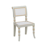 Sheraton Gold Detailing Child's Chair-Club Chairs-Chelsea House-Grey-LOOMLAN