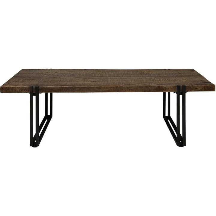 Sherwood Wooden Rectangular Coffee Table - LOOMLAN - Furniture Classics - Coffee Tables