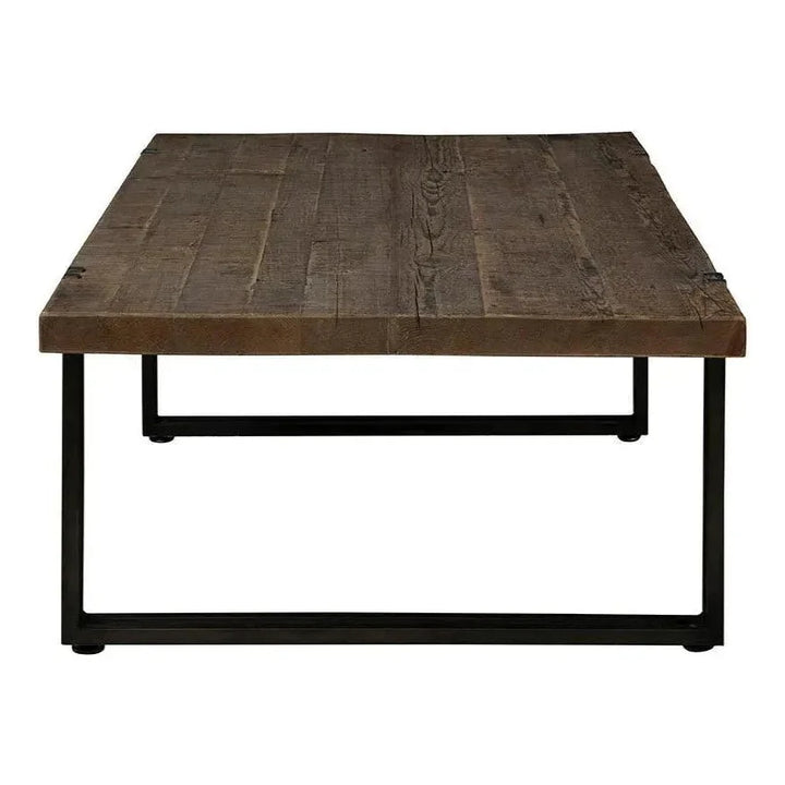 Sherwood Wooden Rectangular Coffee Table - LOOMLAN - Furniture Classics - Coffee Tables