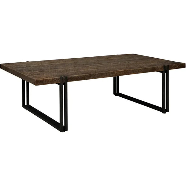 Sherwood Wooden Rectangular Coffee Table - LOOMLAN - Furniture Classics - Coffee Tables
