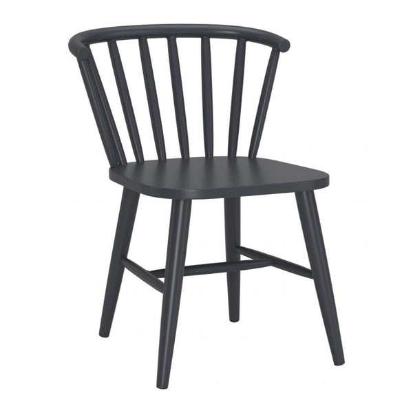 Shio Aluminum Outdoor Dining Chair Black