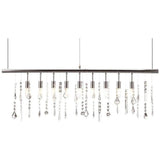 Shooting Stars Ceiling Lamp Chrome