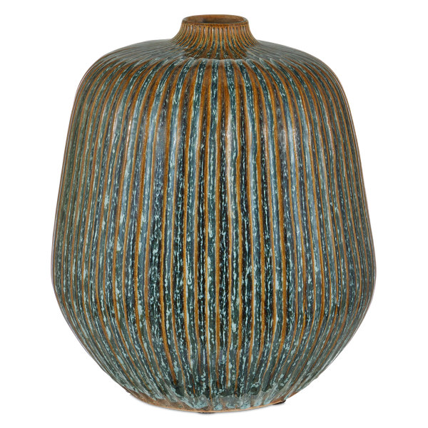 Shoulder Medium Vase-Vases & Jars-Currey & Co-LOOMLAN