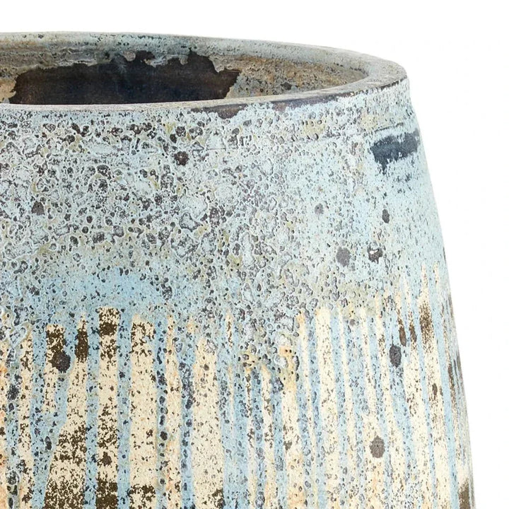 Sicilia Medium Terracotta Outdoor Planter-Outdoor Accessories-Currey & Co-LOOMLAN