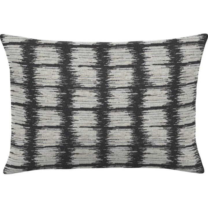 Sicily Gravel Handmade Outdoor Pillow-Outdoor Pillows-Earnest Collection-20"x13" Lumbar-LOOMLAN