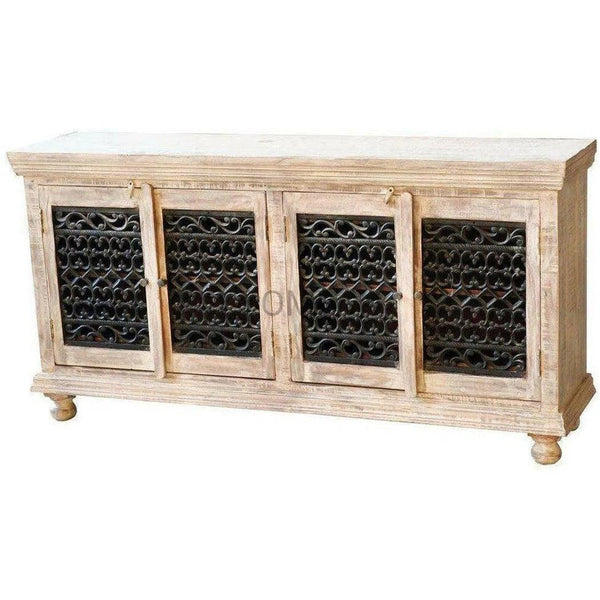 Sideboard Server With Iron Accent Doors