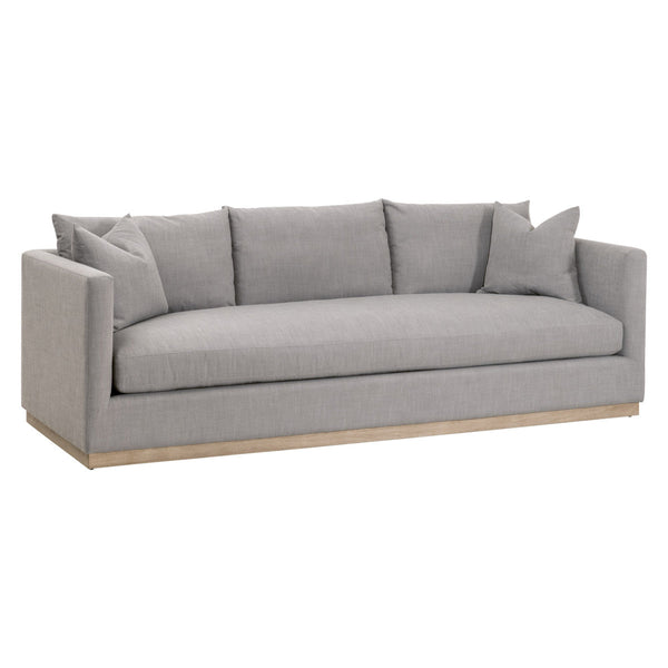 Siena 96" Gray Oak Sofa-Sofas & Loveseats-Essentials For Living-LOOMLAN