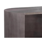 Siena Hand Etched Metal Modern Nightstand