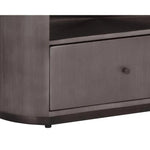 Siena Hand Etched Metal Modern Nightstand