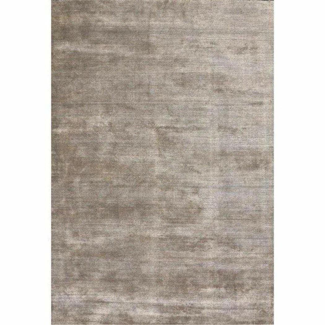 Siesta Beige Solid Handmade Wool Rug