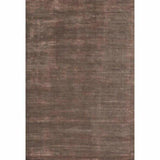 Siesta Coral Brown Solid Handmade Wool Rug