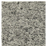 Sigri Charcoal Grey Solid Handmade Wool Rug