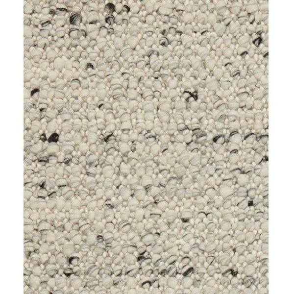 Sigri Grey Beige Solid Multicolor Handmade Wool Rug Area Rugs LOOMLAN By Linie Rugs