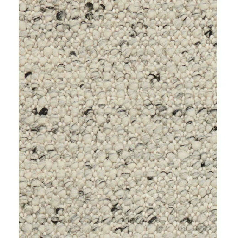 Sigri Grey Beige Solid Multicolor Handmade Wool Rug Area Rugs LOOMLAN By Linie Rugs