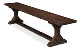 Silas Bench for Dining Room or Kitchen-Dining Benches-Sarreid-LOOMLAN