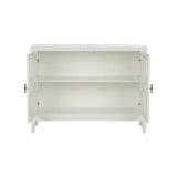 Silhouette Wooden White Chest-Chests-Chelsea House-LOOMLAN