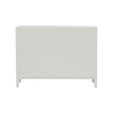 Silhouette Wooden White Chest-Chests-Chelsea House-LOOMLAN