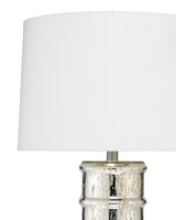 Silver Glass Acrylic Irene Table Lamp Table Lamps LOOMLAN By Jamie Young
