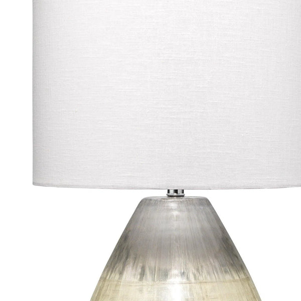 Silver Glass Damsel Table Lamp - Medium Table Lamps LOOMLAN By Jamie Young