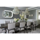 Silver Granello Chanteuse Chandelier