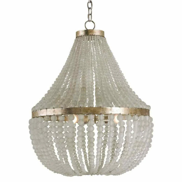 Silver Granello Chanteuse Chandelier Chandeliers LOOMLAN By Currey & Co
