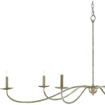 Silver Granello Saxon Silver Chandelier