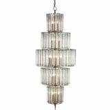 Silver Leaf Bevilacqua Large Chandelier