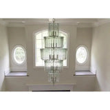 Silver Leaf Bevilacqua Large Chandelier