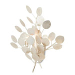 Silver Leaf Lunaria Wall Sconce