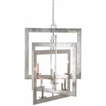 Silver Leaf Middleton Grand Chandelier