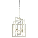 Silver Leaf Middleton Silver Small Chandelier