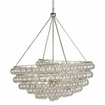 Silver Leaf Stratosphere Chandelier