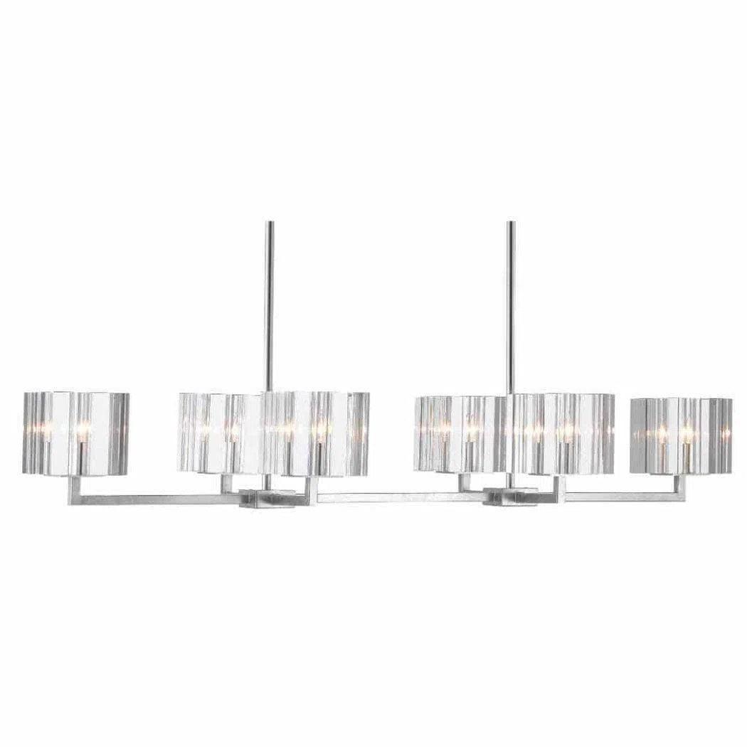 Silver Leaf Valerio Chandelier