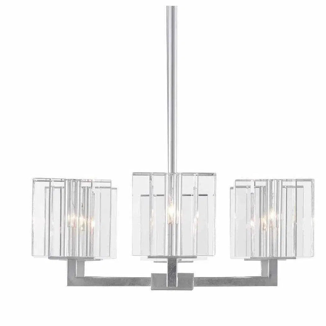 Silver Leaf Valerio Chandelier