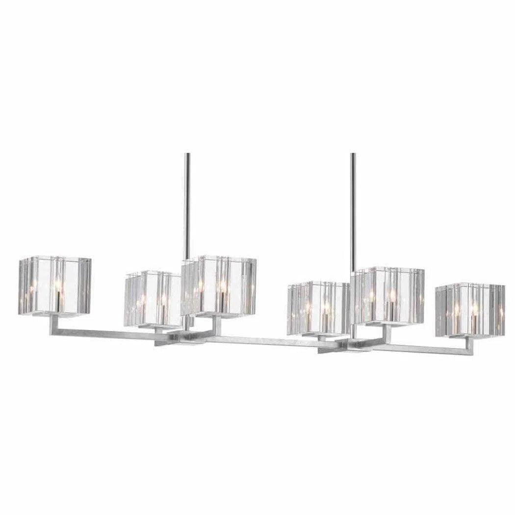 Silver Leaf Valerio Chandelier