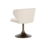 Simone Fabric Swivel Dining Chair