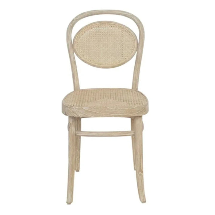 Simone Solid Wood Framed Dining Chair - LOOMLAN - Artesia - Dining Chairs