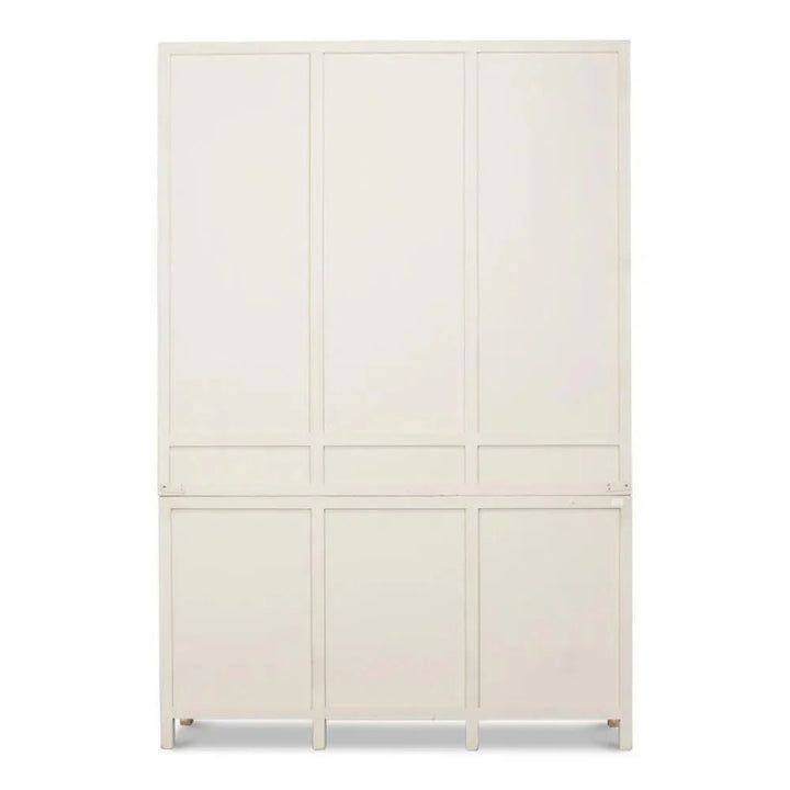 Simplicity Bookcase Curio Glass Doors & Drawers - LOOMLAN - Sarreid - Buffets & Curios