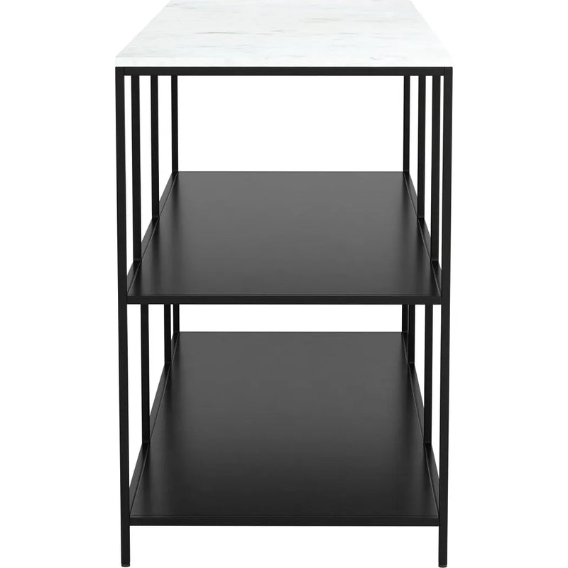 Singularity Console Table White & Black