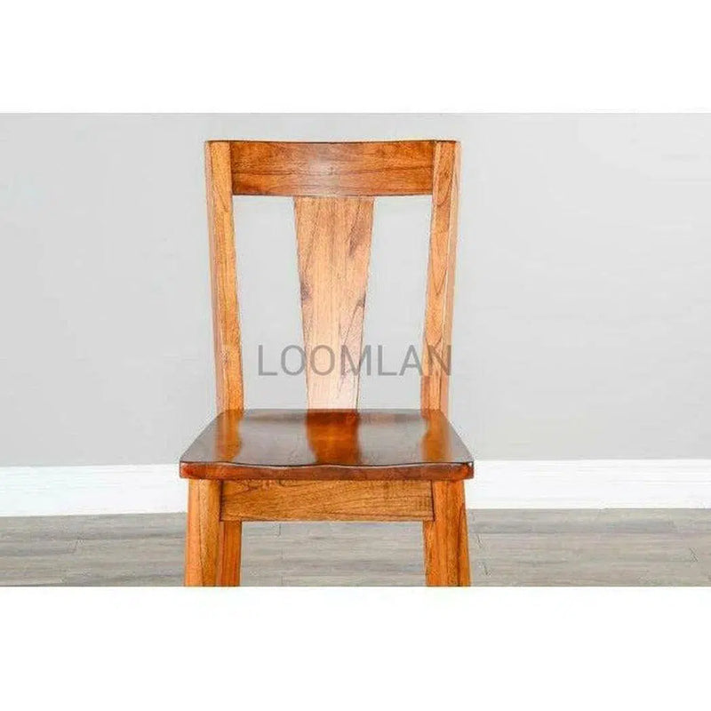 Slatback Counter Height Barstool Cinnamon