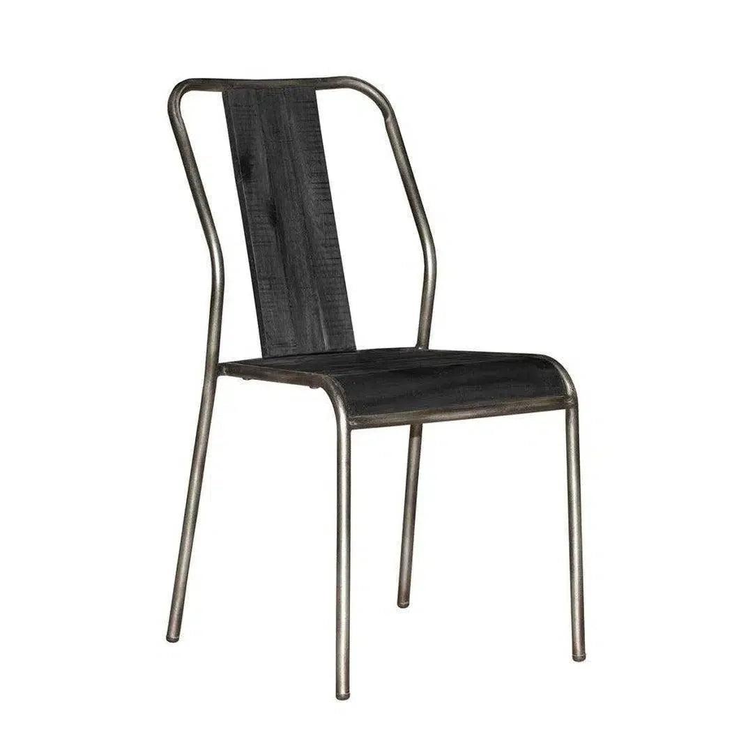 Slatback Metal Dining Chair (Set Of 4)