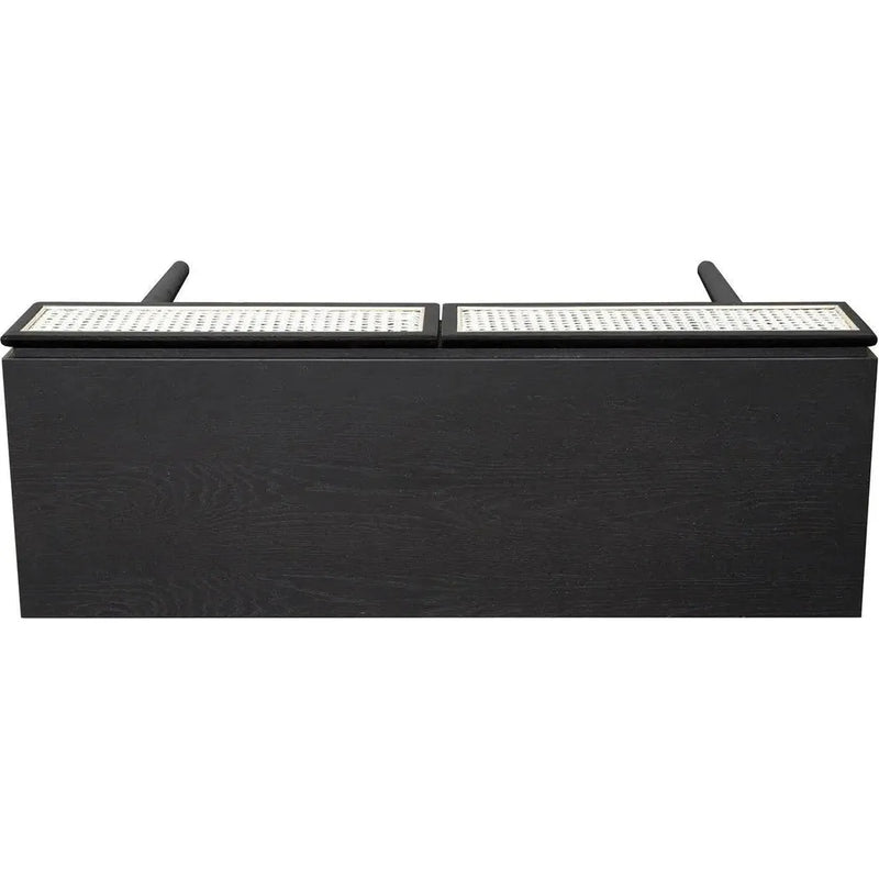 Slim Black Console Table Drawers Wood Wood Base