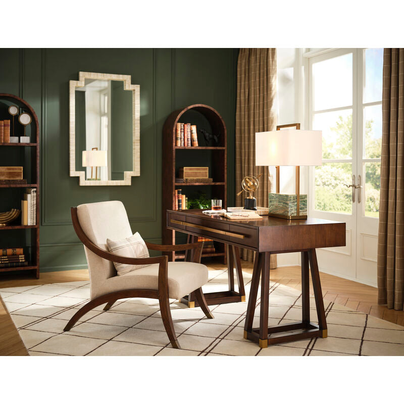 Sling Wooded Frame Lounge Chair-Accent Chairs-Wildwood-LOOMLAN