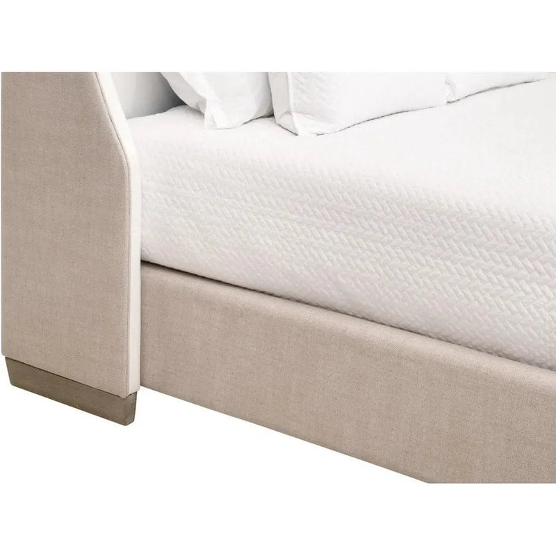 Sloan Performance Fabric ModernBed-Beds-Essentials For Living-LOOMLAN