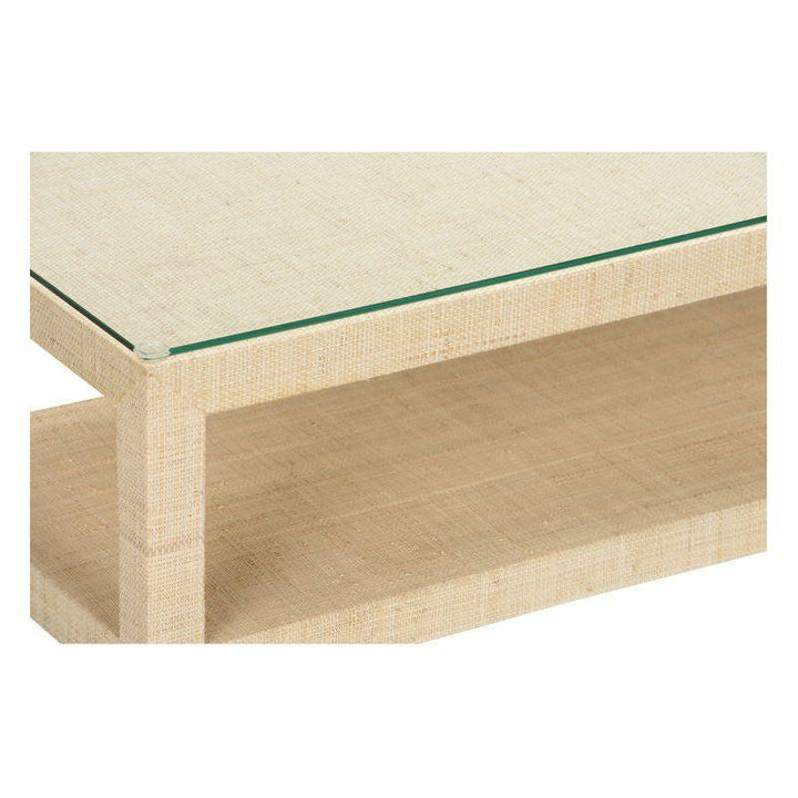 Socialite Saguran Warpped Console Table - LOOMLAN - Wildwood - Console Tables